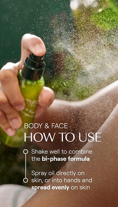 alimento de la piel ultra-ligero aceite seco weleda cuidado del cuerpo - weleda