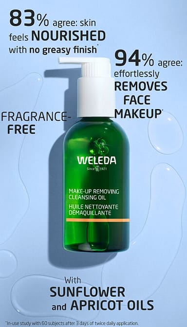 makeup remover cleansing oil - weleda