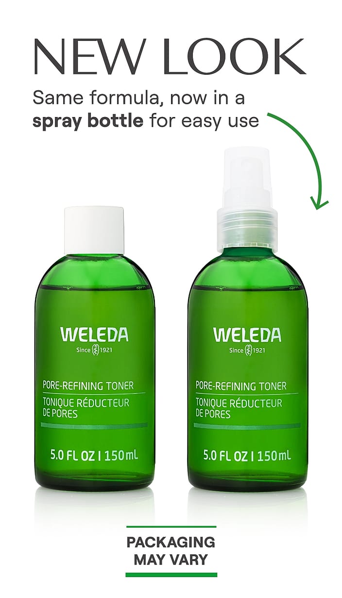 los poros de refinación de tóner - weleda