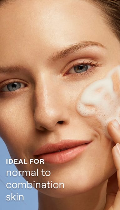 limpieza suave de la espuma de weleda natural cuidado de la cara - weleda